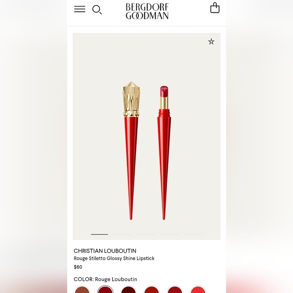 Christian Louboutin Red Lipstick